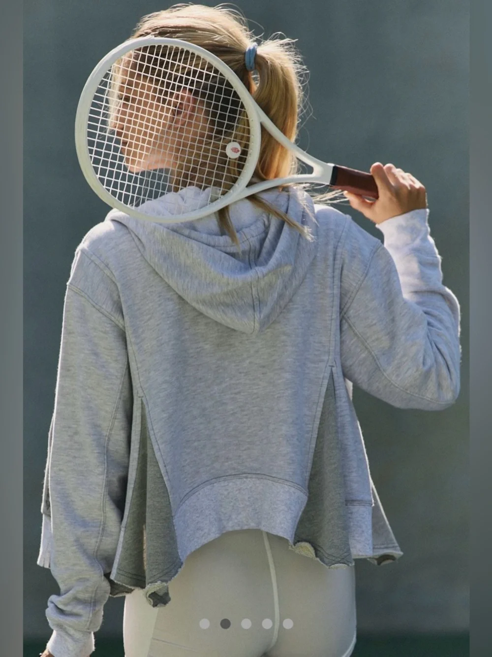 NWT Free People Fly By Zip-Up Hoodie - Picture 2 of 7